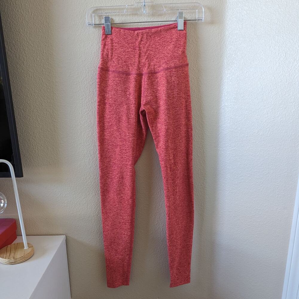 Beyond Yoga Caught In The Midi Spacedye Leggings Raspberry Peach size S Small